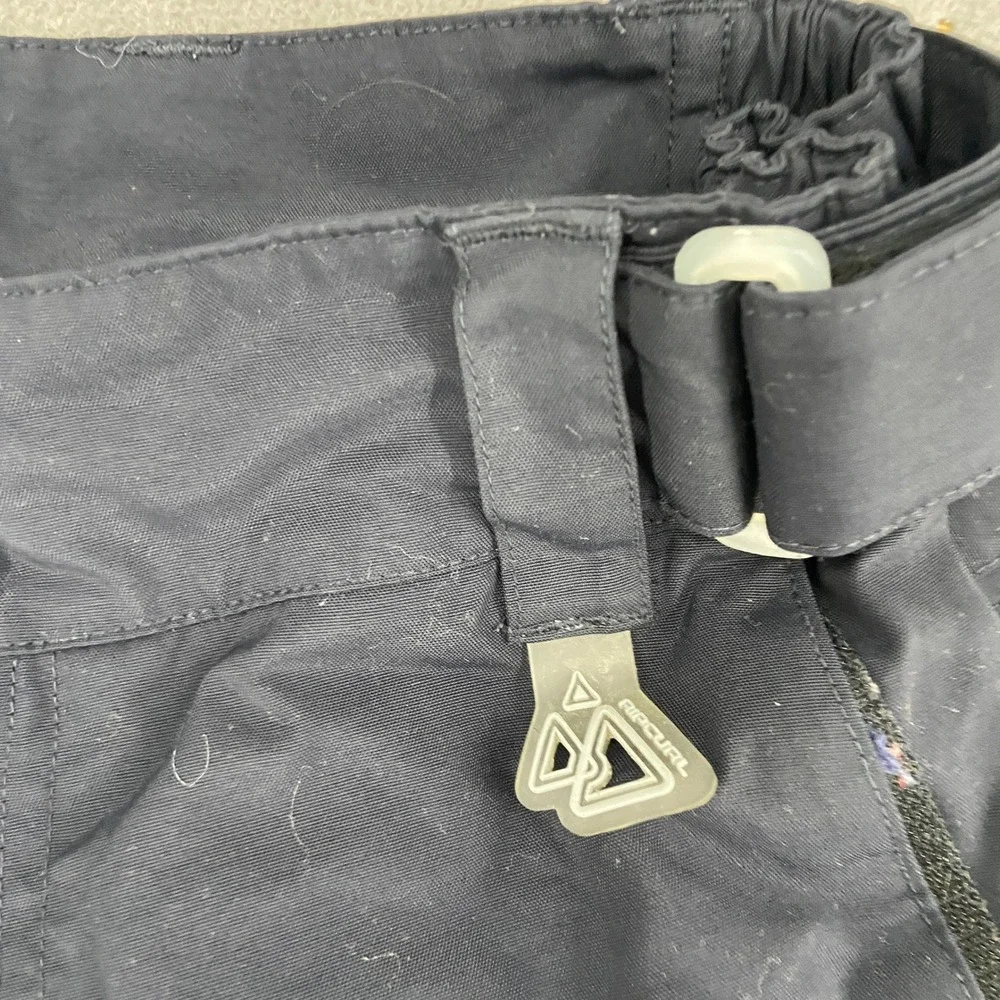 Rip Curl Mountainwear Exit Snow Pants Black Ski Snowboard Mens XS